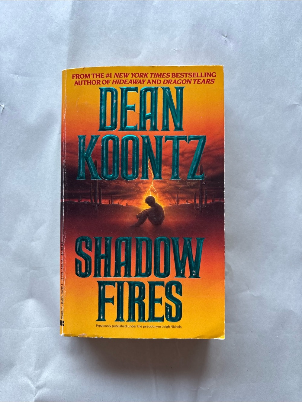 ✨ Shadowfires by Dean Koontz Paperback English Fiction Thriller Novel ✨
